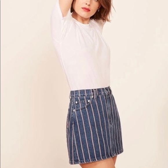 Reformation Dresses & Skirts - Reformation size 4 striped skirt